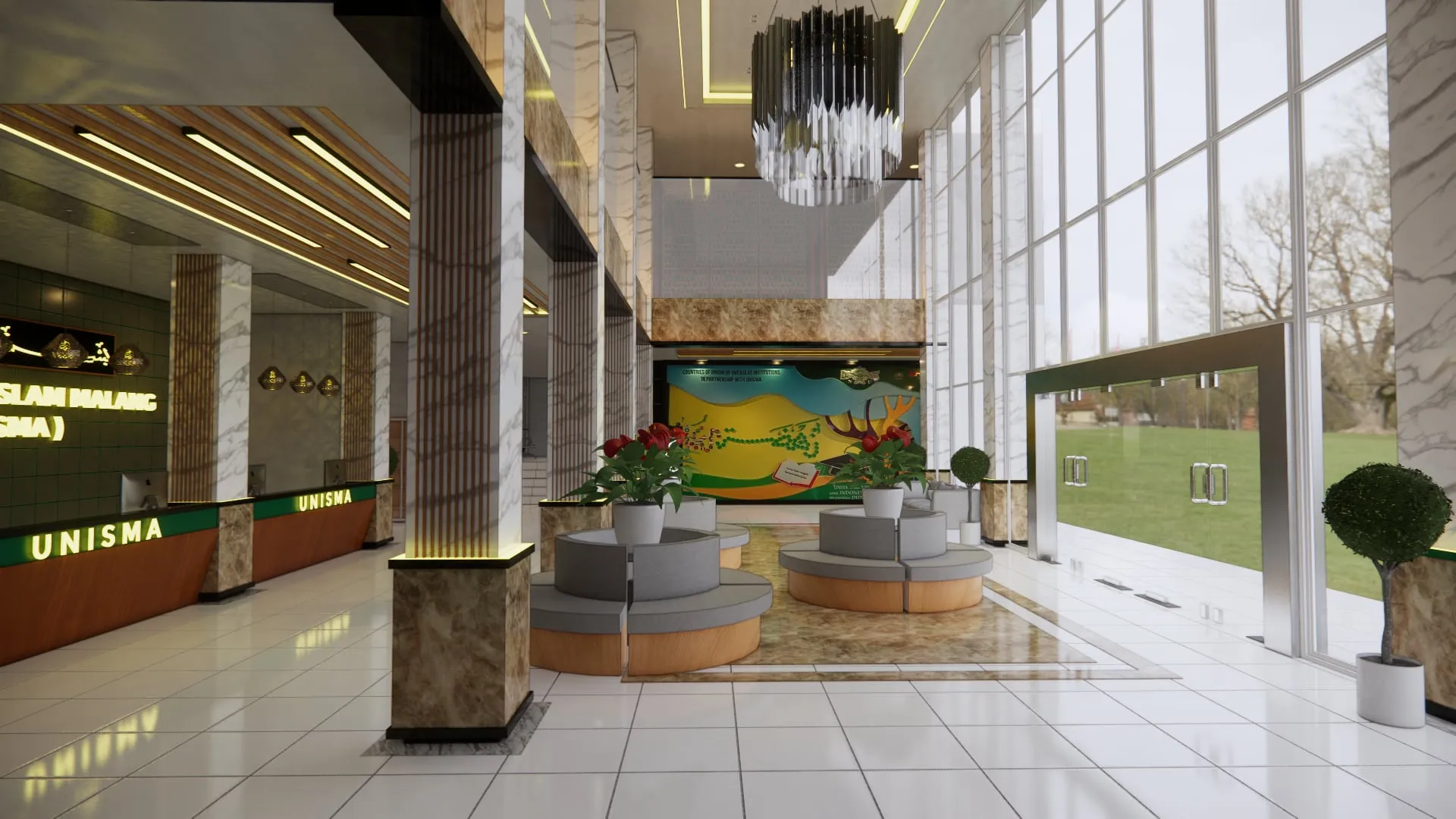 Rumah modern hasil desain Decografi